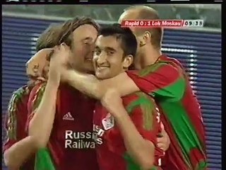 10.08.2005 - 2005-2006 UEFA Champions League 3rd Qualifying Round 1st Leg Rapid Wien 1-1 Lokomotiv Moskova