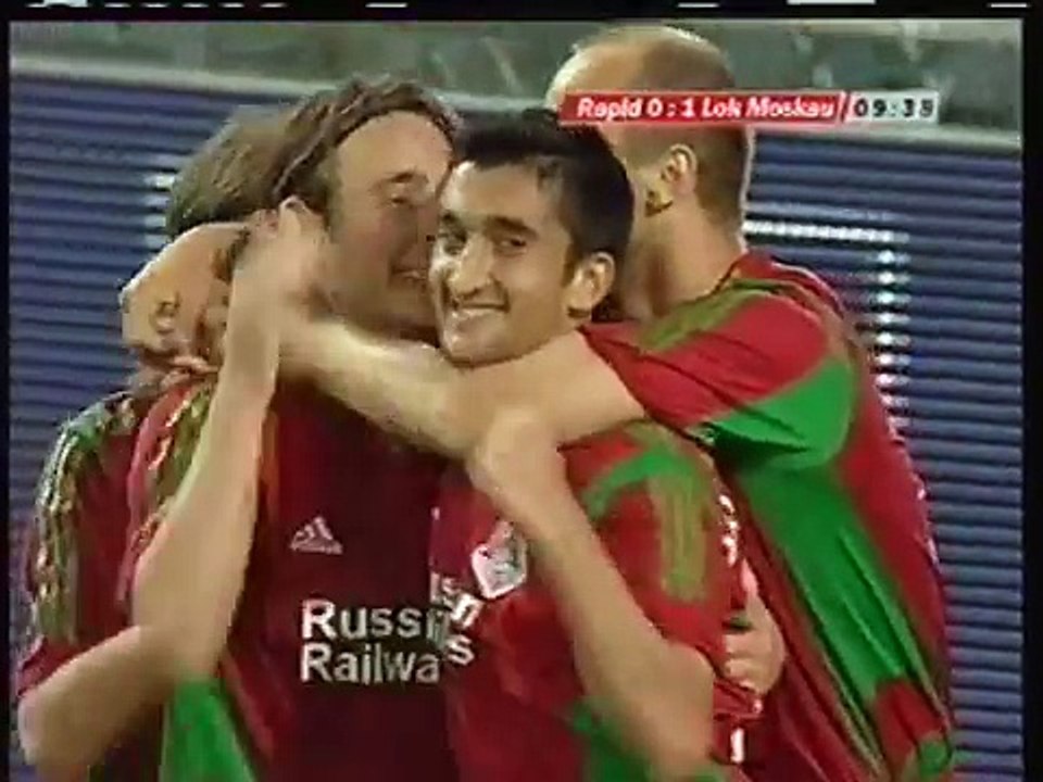 10.08.2005 - 2005-2006 UEFA Champions League 3rd Qualifying Round 1st Leg Rapid Wien 1-1 Lokomotiv Moskova