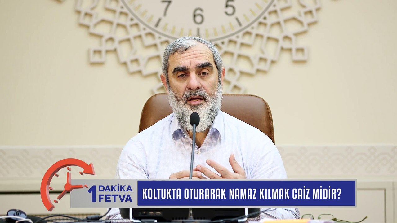 247) Koltukta Oturarak Namaz Kılmak Caiz midir? /Birfetva - Nureddin YILDIZ