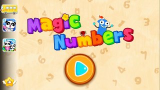 Learn Write Numbers and Counting with Magic Numbers from BabyBus Kids Games for Babys and Toddlers