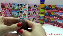 21 Surprise Eggs Kinder Surprise Disney Minnie Mouse Metal Tin Spongebob Pixar Planes