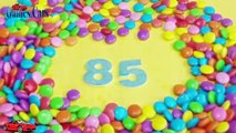 Jada Stephens Cars Learn to count numbers with M & M Learn counting with Candy