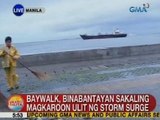 UB: Baywalk, binabantayan sakaling magkaroon ulit ng storm surge