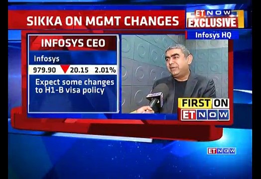 Vishal Sikka On Management Changes At Infosys