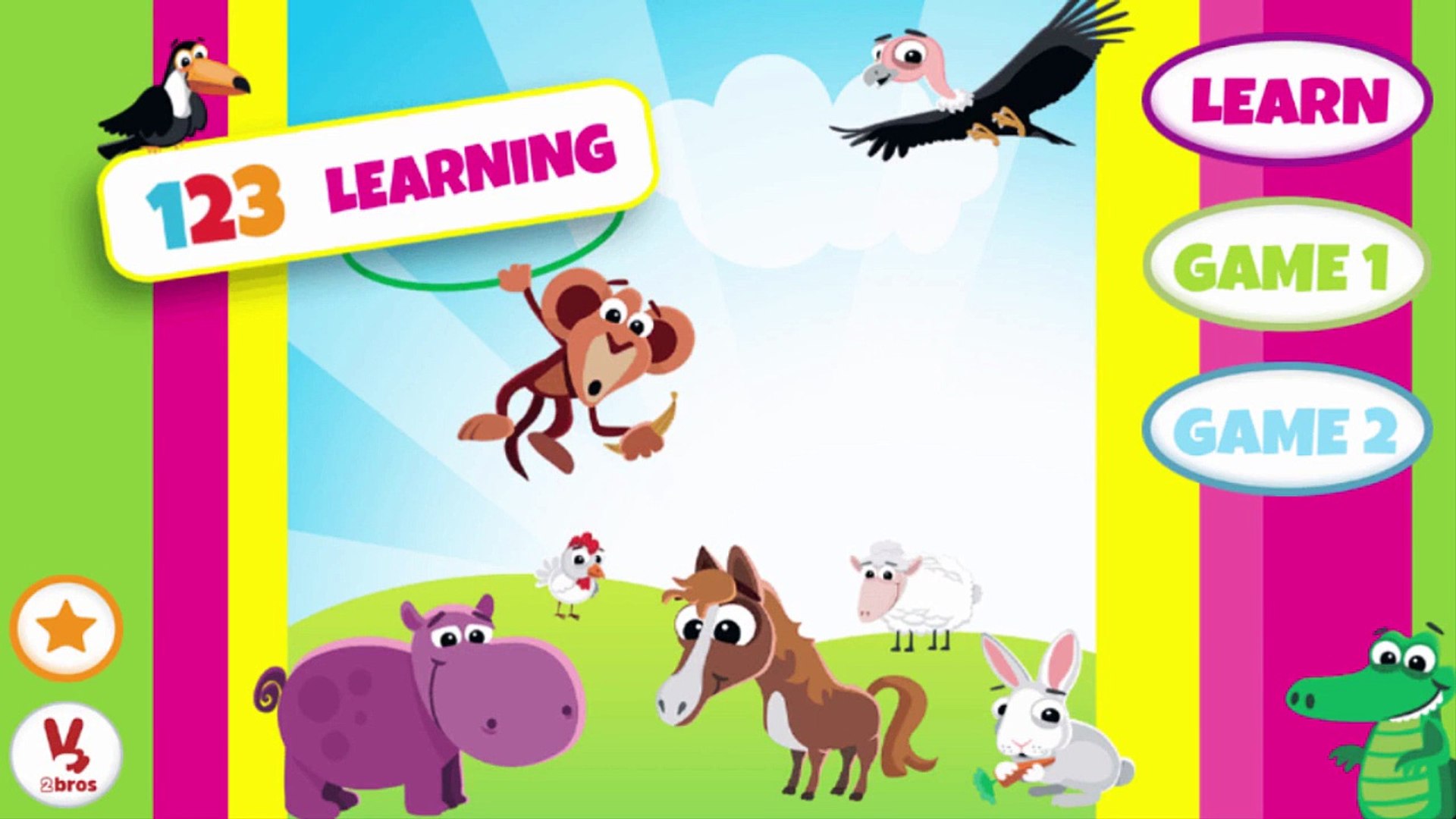 ⁣Learns Numbers for Children Educational Games for Toddlers and Kids 1