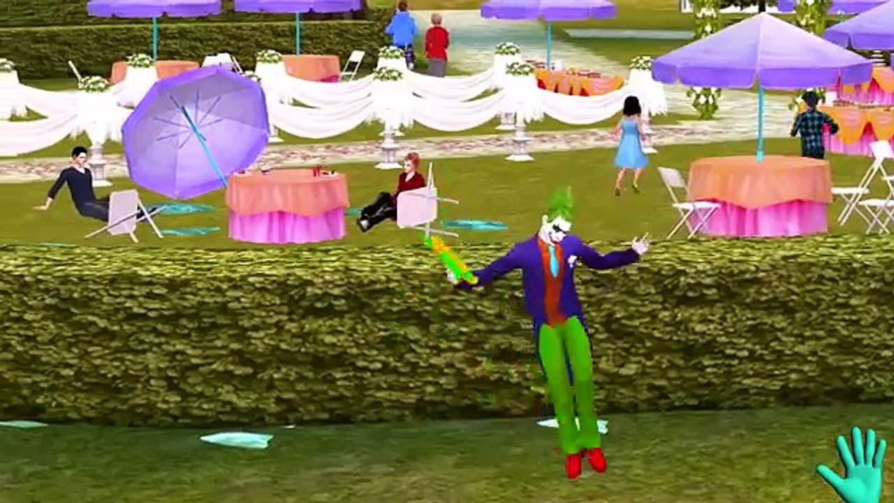 Water Gun Dinosaurs Prank Spiderman Joker | Fun Joker Short Film | Dinosaurs Cartoons Short Movie