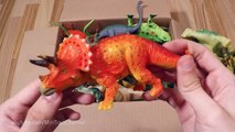 Dinosaur Box: Dinosaurs toys, Jurassic egg, Dino Train figures! Toy Collection Video for Children