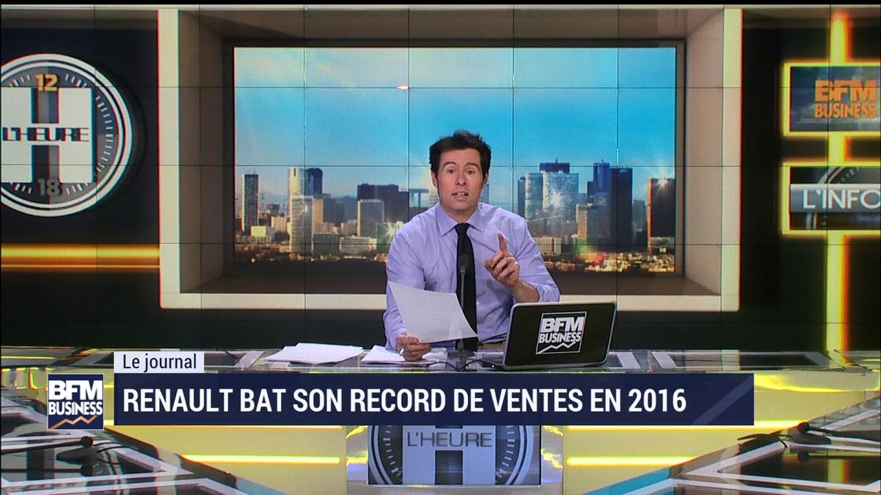Renault bat son record de ventes en 2016