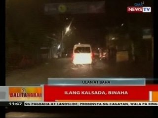 BT: Ilang kalsada sa Pangasinan, binaha