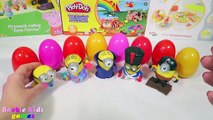 Minions KINDER SURPRISE video for kids Миньоны Киндер-сюрприз видео для детей