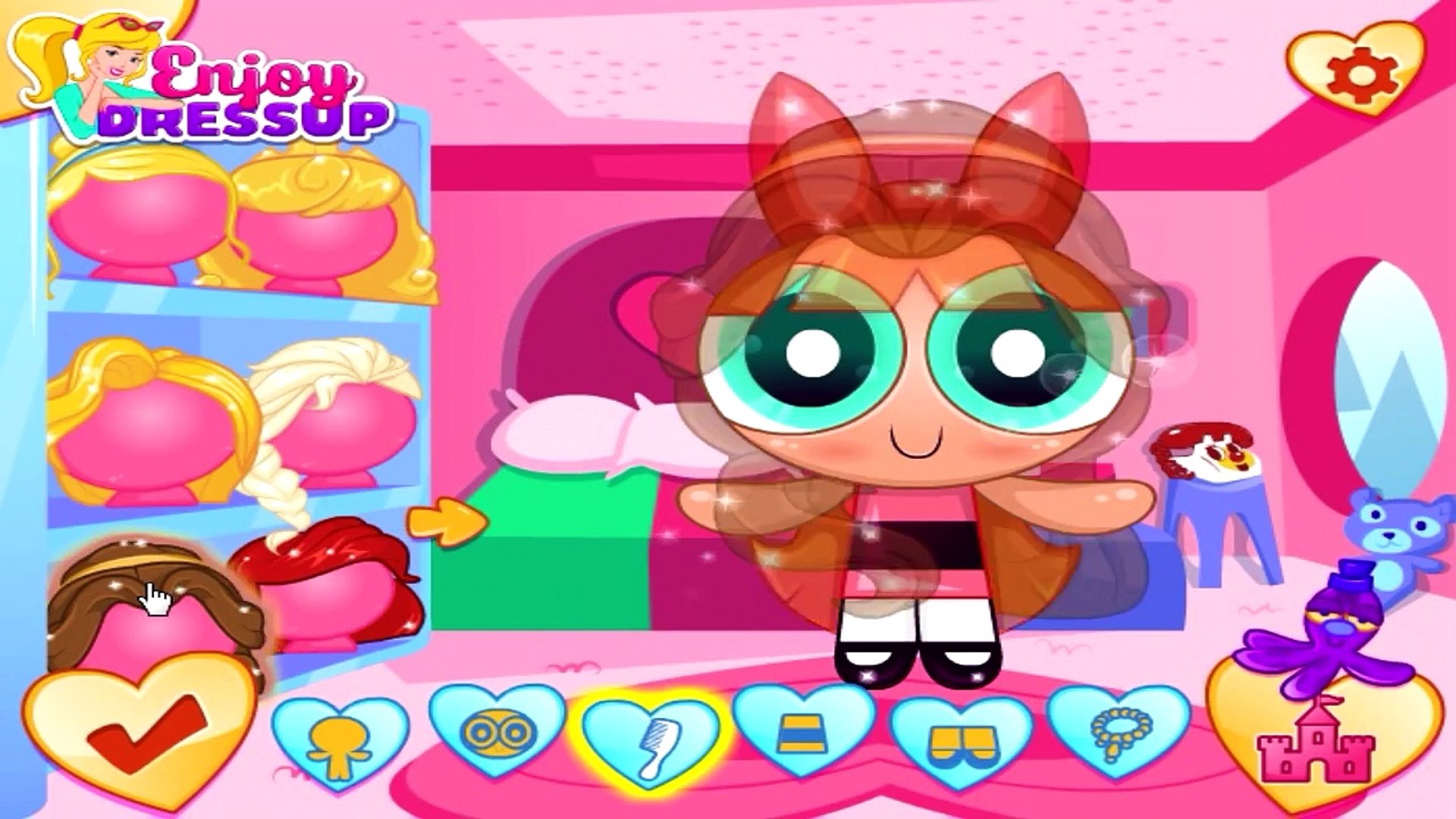 Powerpuff Disney Girls - Disney Games - HD