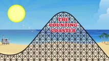 Number Counting Roller Coaster - Learn Numbers Animation for Kids (HD)