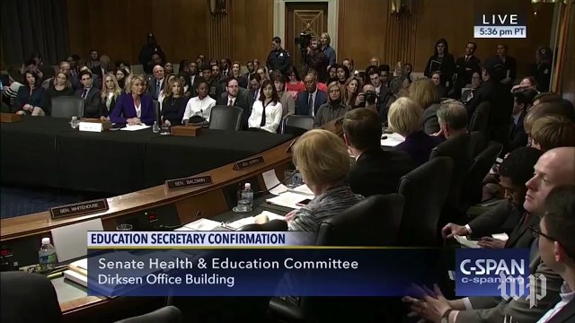 6 head-scratching moments from Betsy DeVos's confirmation hearing
