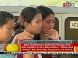 Mga kaanak ng nawawalang pasahero ng lumubog na MV Maharlika 2, umaasang makitang muli