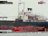QRT: Ferry, lumubog sa Manila Bay sa kasagsagan ng bagyong Luis
