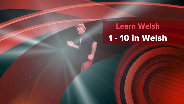 1 - 10 in Welsh Learning Welsh Numbers yn dysgu Cymraeg Funny Welsh video