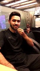 رسالة اللاعب السوري عمر خريبين الى جماهير نادي الهلال السعودي