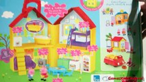 Peppa Pig Peek n Surprise Playhouse Playset - UNBOXING