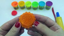 Play Doh Rainbow Oreo Cookies How to Make Play Dough Food * RainbowLearning