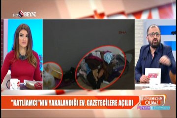 Katliamcının yakalandığı evden çarpıcı görüntüler