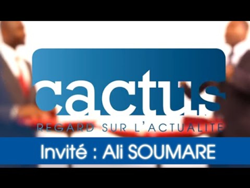 UBIZNEWS TV / Emission Cactus avec Ali SOUMARE, Conseiller Régional d'Ile De France du PS