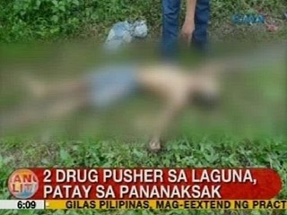 UB: 2 drug pusher sa Laguna, patay sa pananaksak