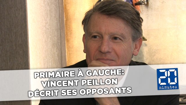 Primaire à gauche: Vincent Peillon décrit ses opposants