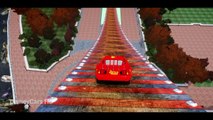 Disney Cars Lightning McQueen vs Dinoco Lightning McQueen Videos for Kids (Spiderman Nursery Rhymes)