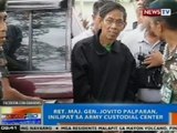 NTG: Ret. Maj. Gen. Jovito Palparan, inilipat sa Army Cusdtodial Center