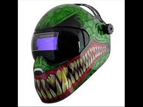 Cool welding helmets