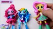 CUSTOM My Little Pony The Dazzlings Equestria Girls DIY Tutorial Surprise Egg and Toy Collector SETC