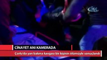 Cinayet anı güvenlik kamerasında