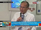 Pangulong Aquino, patuloy raw na pinag-iisipan kung itutuloy niya ang chacha