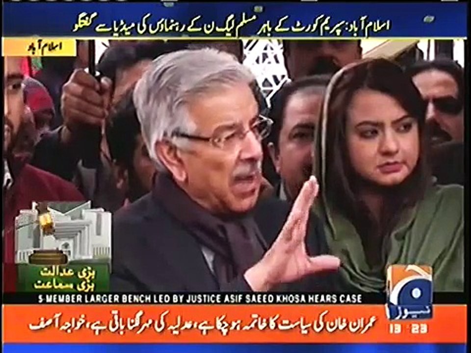 Did Nawaz Sharif ever built any Hospital like Shaukat Khanum -  journalist ask Khawaja Asif