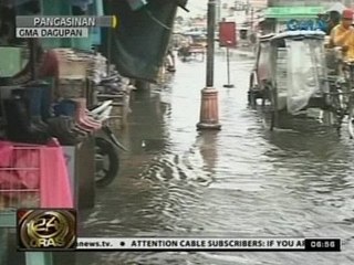 Ilang bahagi ng Pangasinan, lubog pa rin sa baha; Calasiao, isinailalim sa state of calamity