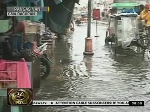 Ilang bahagi ng Pangasinan, lubog pa rin sa baha; Calasiao, isinailalim sa state of calamity