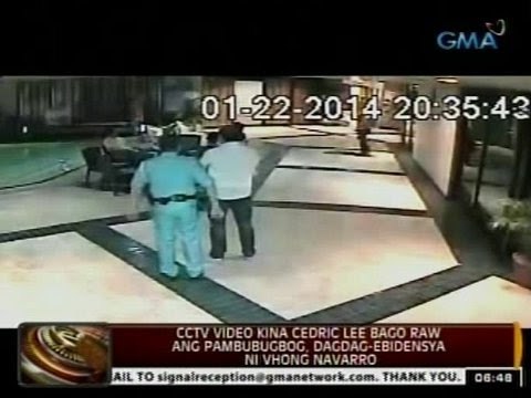 24 Oras: CCTV video kina Cedric Lee bago raw ang pambubugbog, dagdag-ebidensiya ni Vhong Navarro