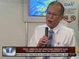 24 Oras: PNoy, hindi pa rin direktang sinagot kung tatakbo siyang muli sa 2016 elections