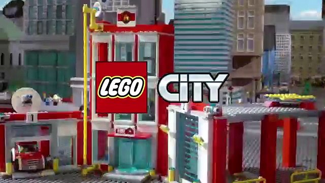 Lego City 2016 - Fire Station 60110 & Fire Response Unit 60108 - TV Toys