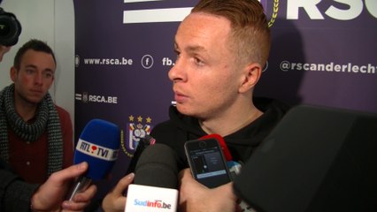 Adrien Trebel : 'Je vais me faire tout petit à Anderlecht'