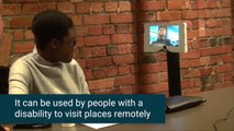 Robot de telepresencia controlado por el cerebro para discapacitados