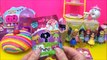 Mega Rainbow Cupcake Toy Surprises! Disney Princess, Shopkins, Kinder, MLP Huevos Sorpresa