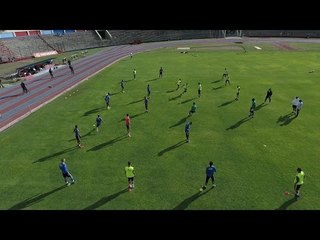 Seleção Brasileira Sub-20 treina no campo da estreia no Sul-Americano