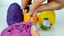Peppa pig Play doh Kinder Surprise eggs Littlest Pet shop Disney Toys new Monsters Egg Toy