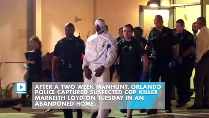 Police capture suspected Orlando cop killer Markeith Loyd