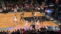 Rudy Gobert Denies Brook Lopez | Jazz vs Nets | January 2, 2017 | 2016 17 NBA Season