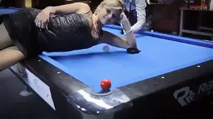 What A Amazing Talent On Pool Kindly See It