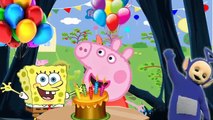 peppa pig happy birthday song | happy birthday nursery rhymes | kids songs