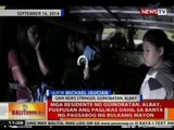 BT: Mga residente ng Guinobatan, Albay, puspusan ang paglikas dahil sa banta ng pagsabog ng Mayon