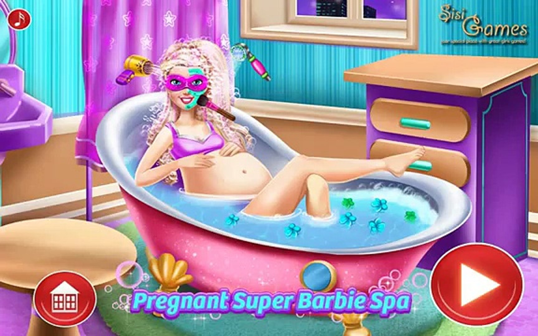 barbie spa games